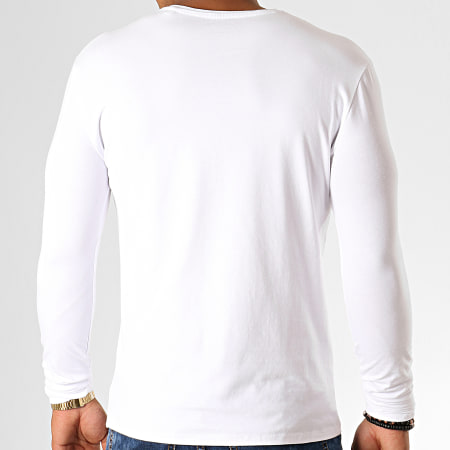 Guess - Tee Shirt Manches Longues M94I35-J1300 Blanc