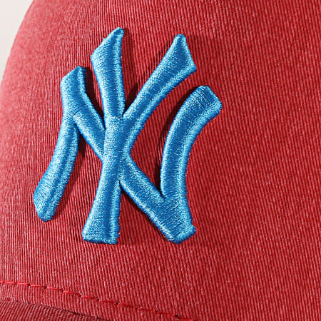 New Era - Casquette Trucker Washed 12040172 New York Yankees Rouge
