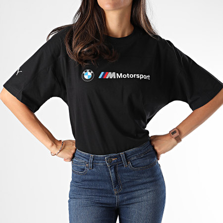 Puma - Tee Shirt Femme BMW Motorsport Logo 595724 Noir