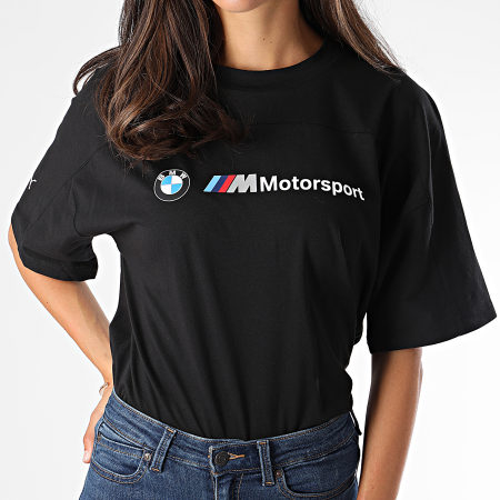 Puma - Tee Shirt Femme BMW Motorsport Logo 595724 Noir