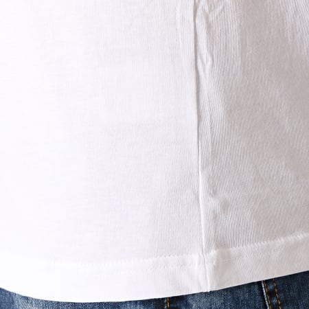 Sergio Tacchini - Tee Shirt Daniken 38363 Blanc Bleu Roi