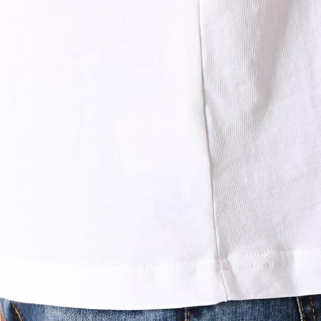 Sergio Tacchini - Tee Shirt Daniken 38363 Blanc Rouge