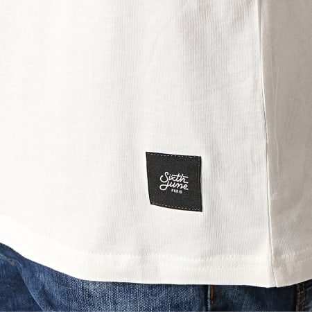 Sixth June - Tee Shirt 3893CTS Blanc 