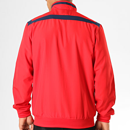 Adidas Sportswear - Veste Zippée A Bandes Arsenal Presentation EH5729 Rouge Bleu Marine