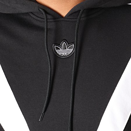 Adidas Originals - Sweat Capuche 96 EK2996 Noir Blanc