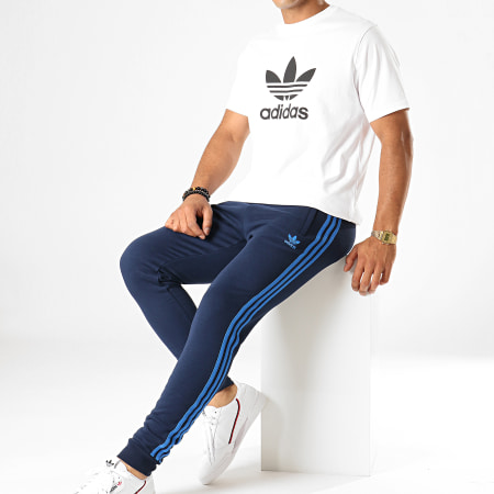 Adidas Originals - Pantalon Jogging 3 Stripes EK0263 Bleu Marine Bleu Roi