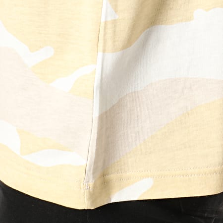 Adidas Originals - Tee Shirt Camouflage ED6953 Beige Marron Blanc