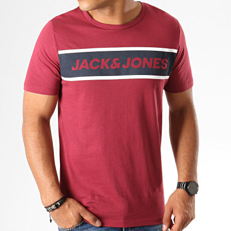 Jack And Jones - Tee Shirt Thing Bordeaux