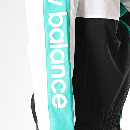 New Balance - Coupe vent Colorblock Athletic 692240-60 Blanc Noir Vert