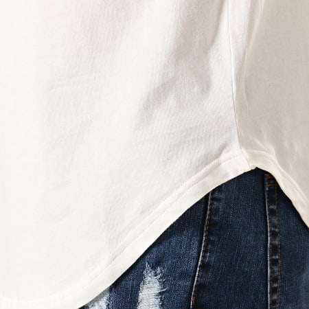 Sixth June - Tee Shirt Oversize 3853CTS Blanc Noir