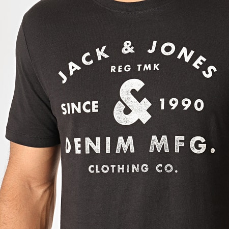 Jack And Jones - Tee Shirt Jeans Noir