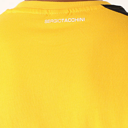 Sergio Tacchini - Tee Shirt Duman 38292 Gris Jaune Noir Blanc