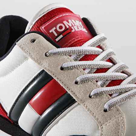 Tommy Hilfiger - Baskets Femme Casual Retro Sneaker EN0EN00644 Red White Blue