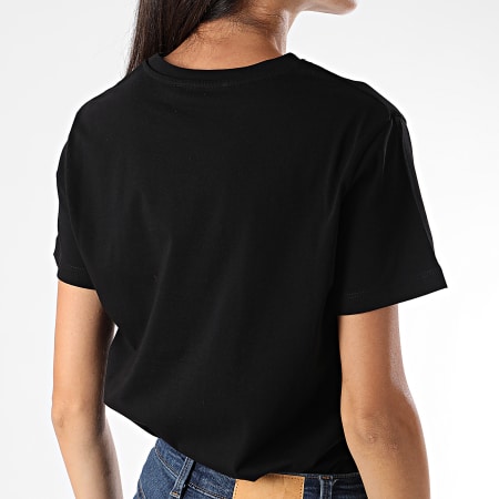 Versace Jeans Couture - Tee Shirt Femme B2HUA7AK-36276 Noir Doré