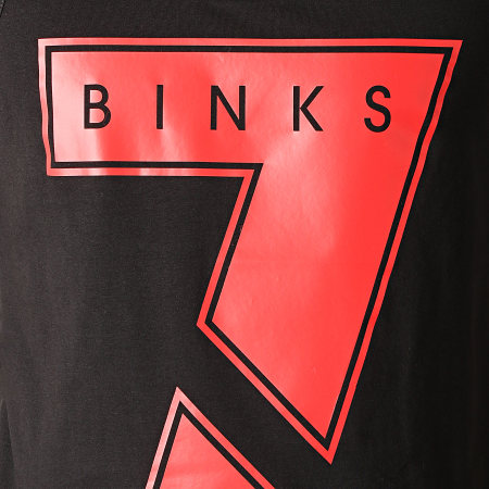 7 Binks - Débardeur Seven Noir Rouge