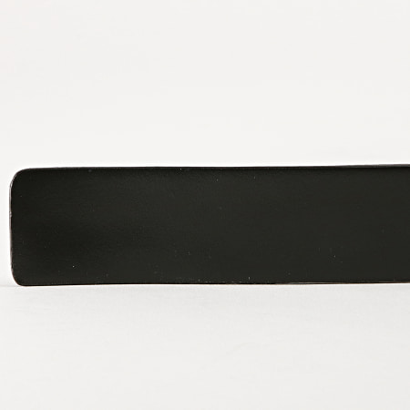 Calvin Klein - Ceinture Leather Plaque 4953 Noir