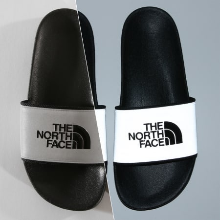 The North Face - Claquettes Base Camp Slide II T948MGKX7 Reflective Noir
