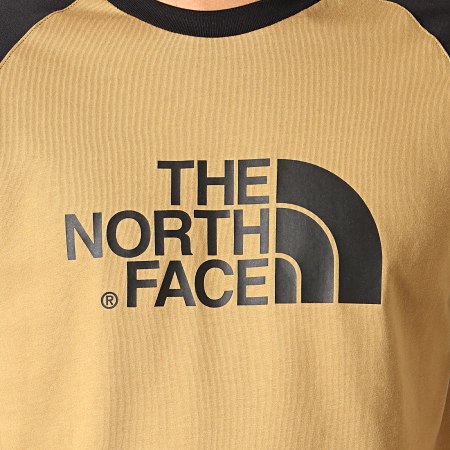 The North Face - Tee Shirt Raglan Easy 37FV Camel