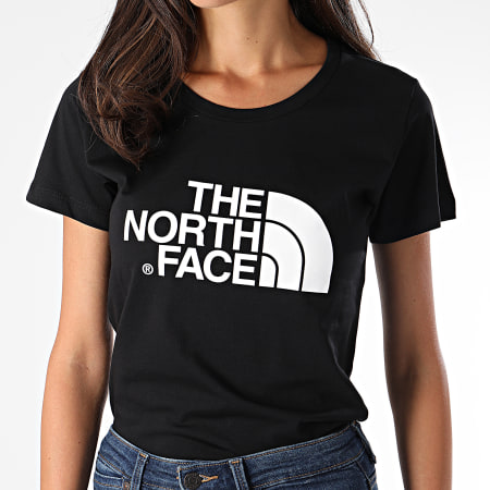 The North Face - Tee Shirt Slim Femme Easy C256 Noir