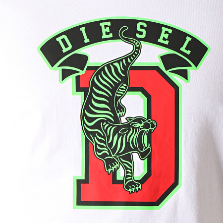 Diesel - Tee Shirt Diego B4 00SXMJ-0091A Blanc