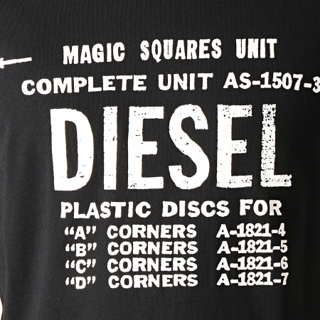 Diesel - Tee Shirt Diego B6 00SXE6-0091A Noir