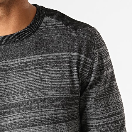 Jack And Jones - Pull Coelm Gris Anthracite Chiné