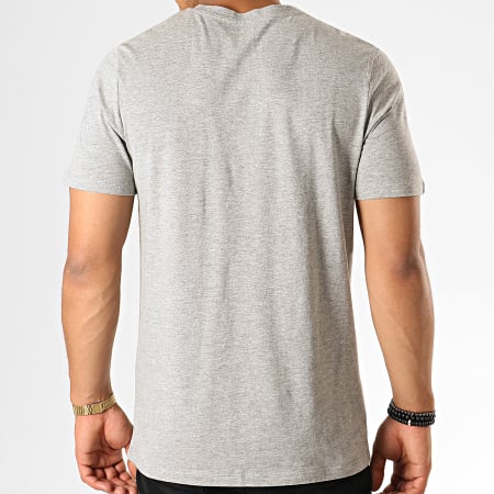 Jack And Jones - Tee Shirt Camouflage Club Gris Chiné