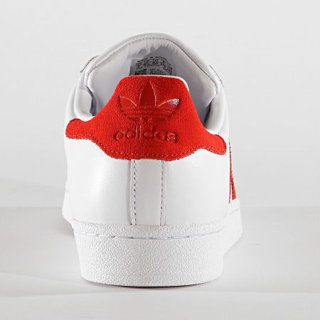 Adidas Originals - Baskets Superstar EF9237 Footwear White Active Red