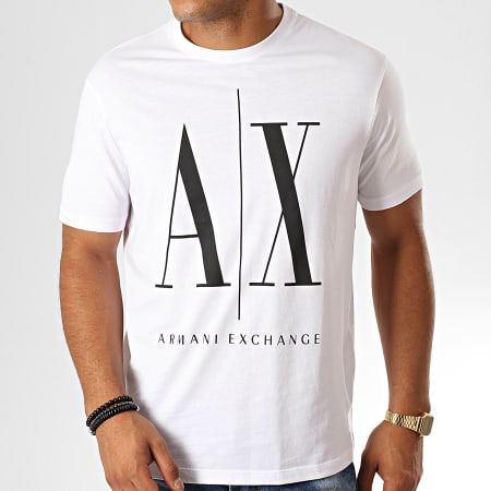 Armani Exchange - Tee Shirt 8NZTPA-ZJH4Z Blanc