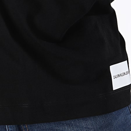Calvin Klein - Tee Shirt Femme Manches Longues 2175 Noir