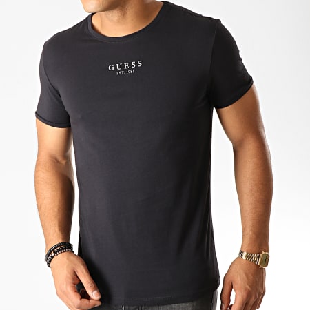 Guess - Tee Shirt Slim U94M00-JR00A Noir