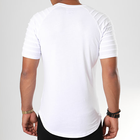 LBO - Ensemble Tee Shirt Et Pantalon Jogging Bicolore 824 Noir Blanc