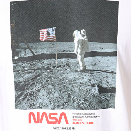 NASA - Camiseta 1969 Blanca