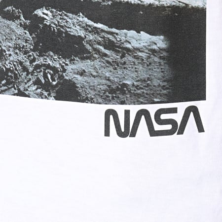 NASA - Tee Shirt Giant Leap Blanc