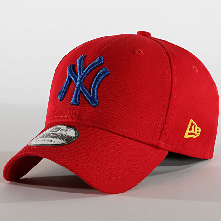 New Era - Casquette 9Forty League Essential 12150301 New York Yankees Rouge Bleu