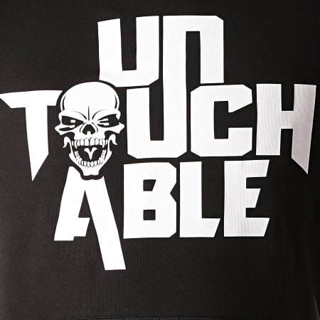 Untouchable - Sweat Capuche Untouchable Noir Blanc