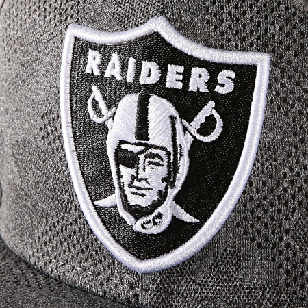 New Era - Casquette Snapback 9Fifty Engineered Fit 12040607 Oakland Raiders Gris