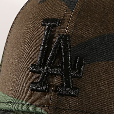New Era - Casquette 9Forty League Essential 12040614 Los Angeles Dodgers Camouflage Vert Kaki