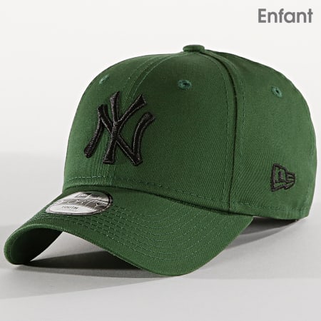 New Era - Casquette Enfant 9Forty League Essential 12119003 New York Yankees Vert Anglais