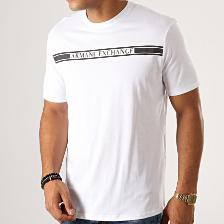 Armani Exchange - Tee Shirt 6GZTAU-ZJA5Z Blanc