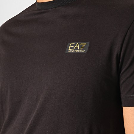 EA7 Emporio Armani - Tee Shirt 6GPT05-PJM9Z Noir Doré