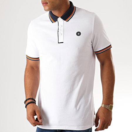 Jack And Jones - Polo Manches Courtes Challenge Blanc