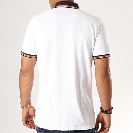 Jack And Jones - Polo Manches Courtes Challenge Blanc