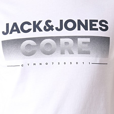 Jack And Jones - Tee Shirt Slim Town Blanc