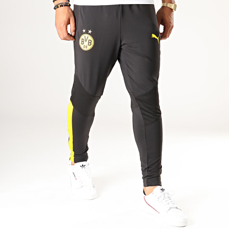 Puma - Pantalon Jogging Borussia Dortmund 755767 Noir Jaune