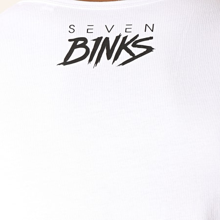 7 Binks - Débardeur Seven Blanc Noir