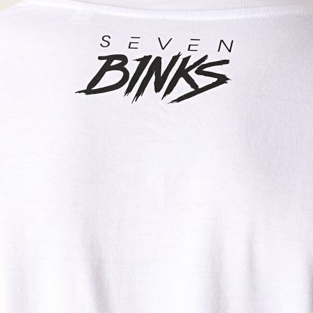 7 Binks - Seven Tee Shirt Bianco Nero