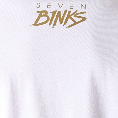 7 Binks - Maglietta Seven White Gold