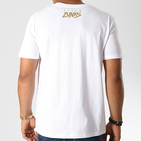7 Binks - Camiseta Seven White Gold