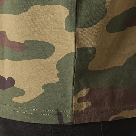 NASA - Tee Shirt Worm Logo Camouflage Vert Kaki